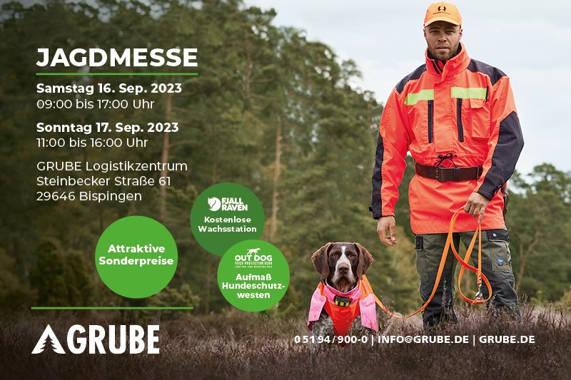 GRUBE-JAGDMESSE – der Treffpunkt für Jäger - Jäger